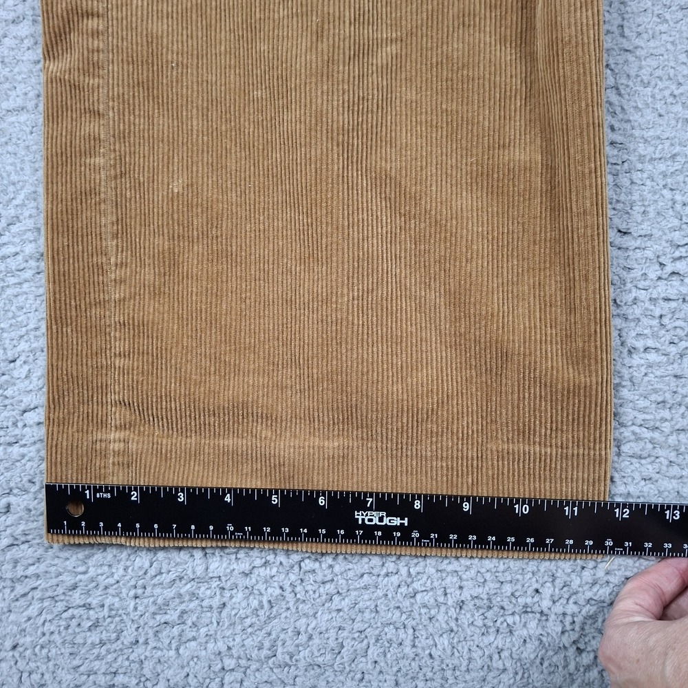 Banana Republic 4P Rivoli Relaxed Wide-Leg Corduroy Pants Brown Pleated 444895 - Picture 6 of 8